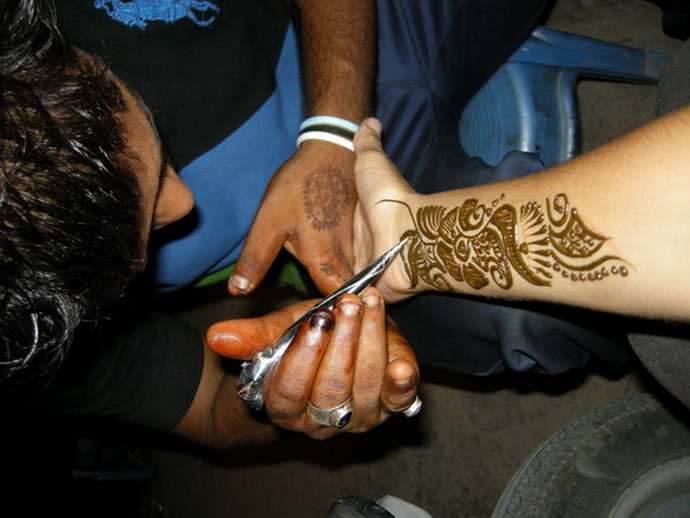 my first henna