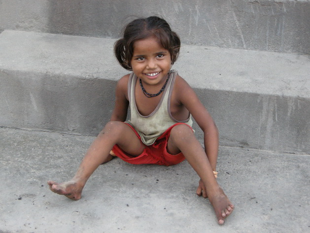 sourire d'enfance