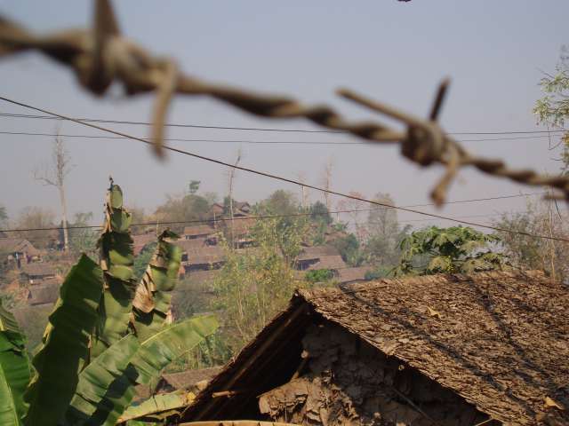Camp de refugies birmans